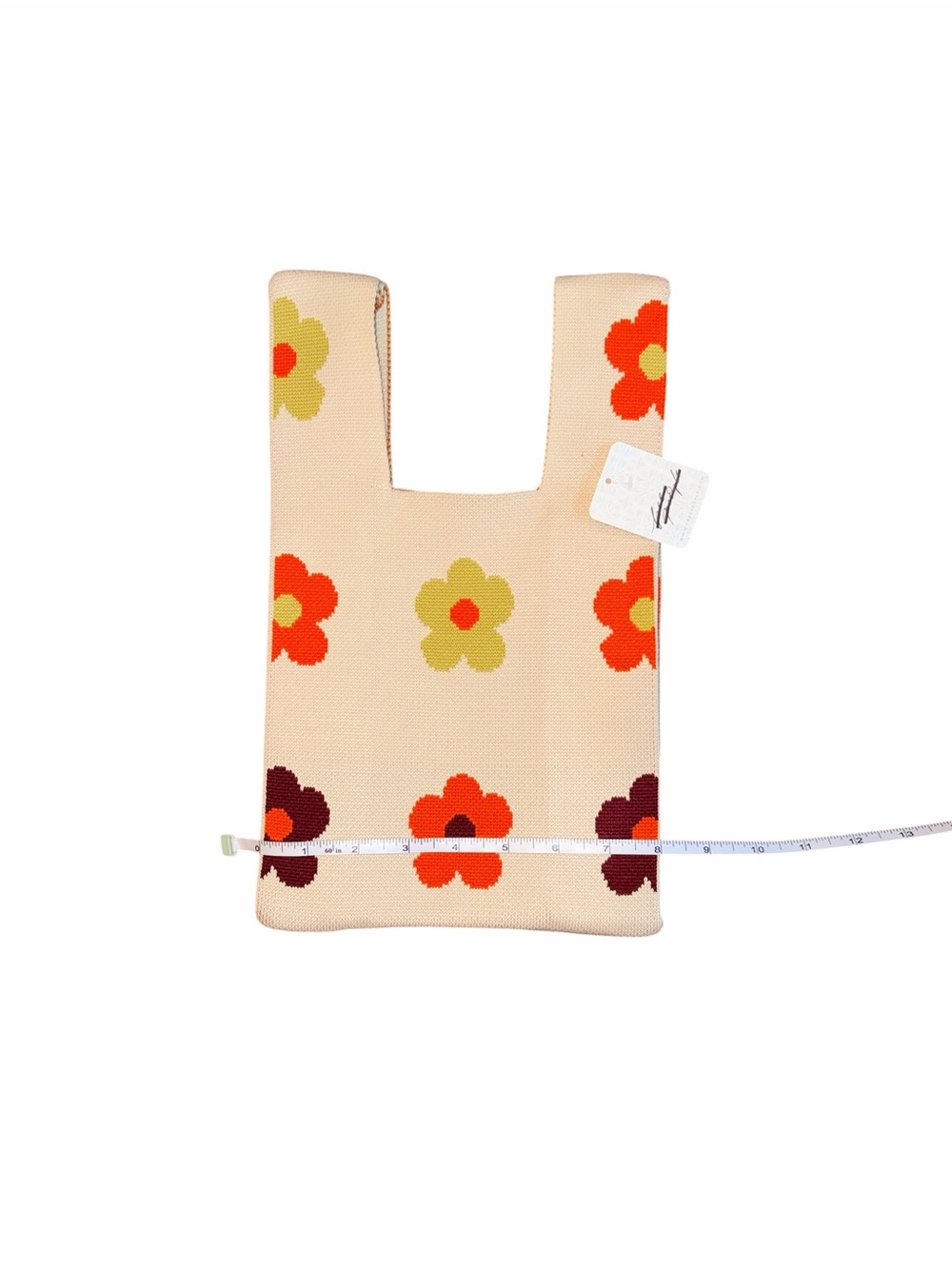 Free People Lucca Make It Mini Floral Knit Clutch NWT Retro Boho Removable Strap - Picture 12 of 15
